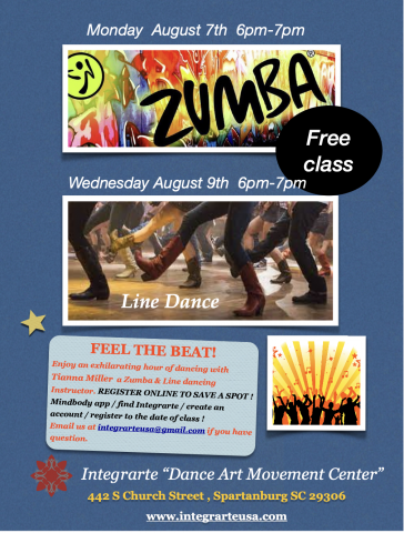 Zumba and Line Dancing